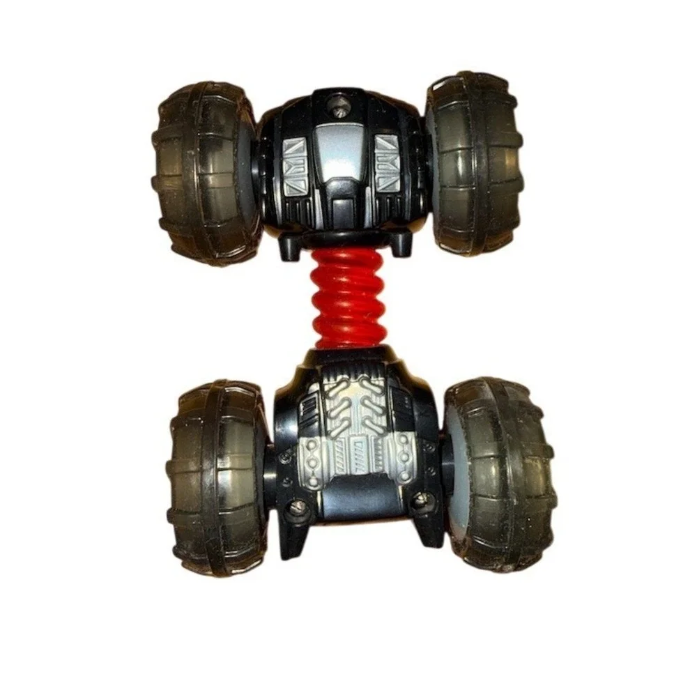 Tiger Electronics Pull-Back Stunt Car Toy‎ Red/Black 4-Wheel 2000